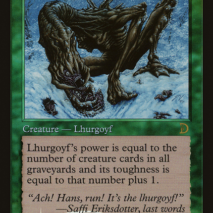 Lhurgoyf [Deckmasters] Foil