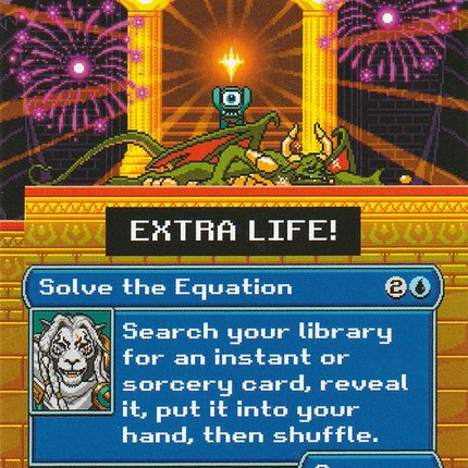 Solve the Equation (Borderless) [Secret Lair Drop] Foil