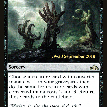 Gruesome Menagerie [Guilds of Ravnica Promos] Prerelease Foil