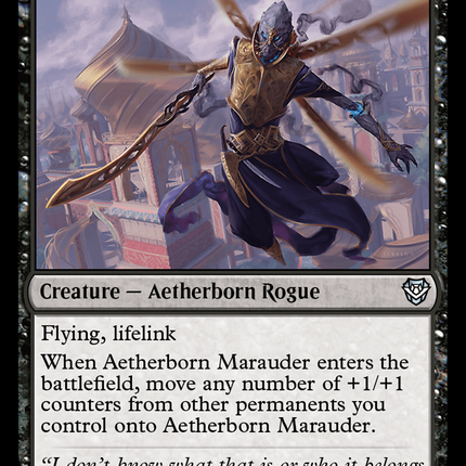 Aetherborn Marauder [Outlaws of Thunder Junction Commander]