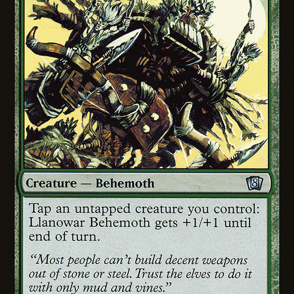Llanowar Behemoth [Eighth Edition]