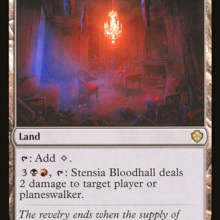 Stensia Bloodhall [Starter Commander Decks]