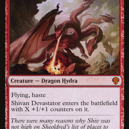 Shivan Devastator [Dominaria United Promos]