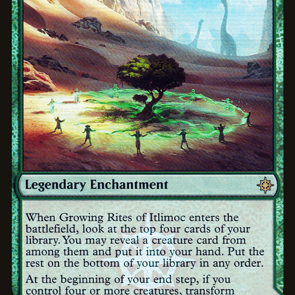 Growing Rites of Itlimoc // Itlimoc, Cradle of the Sun (compasslanddfc) [XLN Treasure Chest] Foil