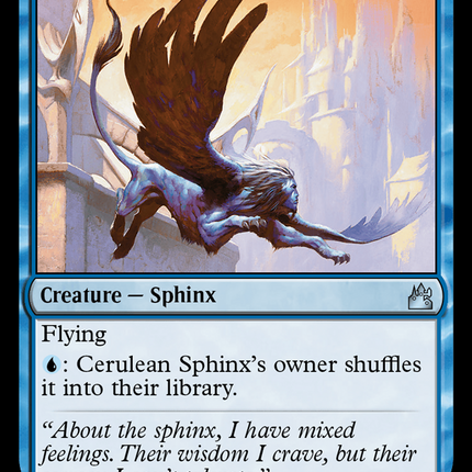 Cerulean Sphinx [Ravnica Remastered]
