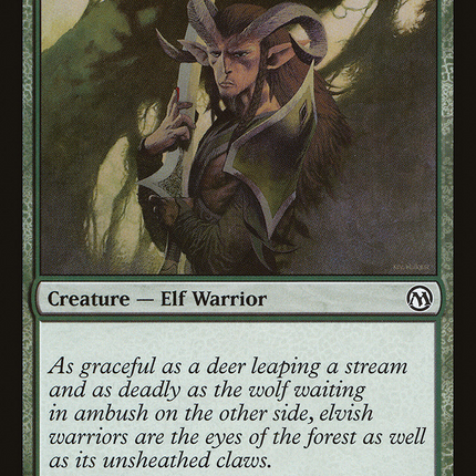 Elvish Warrior [Duels of the Planeswalkers]