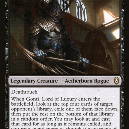 Gonti, Lord of Luxury [Commander Legends: Battle for Baldur's Gate]
