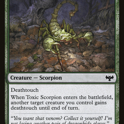 Toxic Scorpion [Innistrad: Crimson Vow]