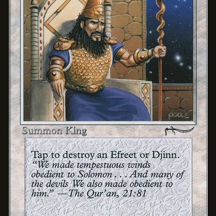 King Suleiman [Arabian Nights]