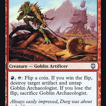 Goblin Archaeologist [The List] Foil