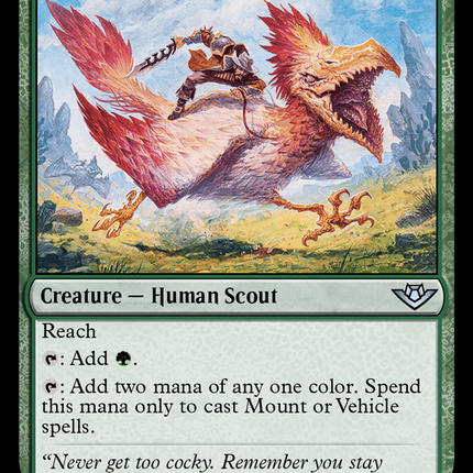 Intrepid Stablemaster [Outlaws of Thunder Junction] Foil