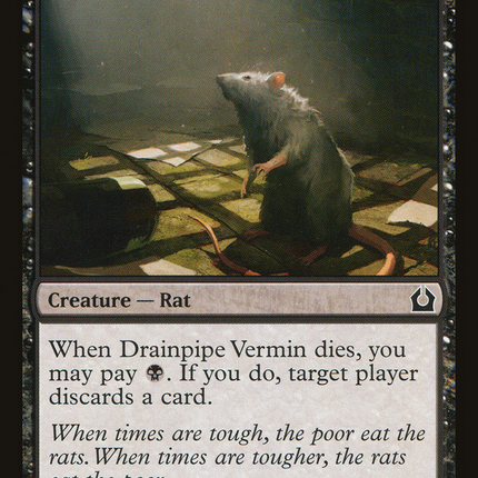 Drainpipe Vermin [Return to Ravnica]