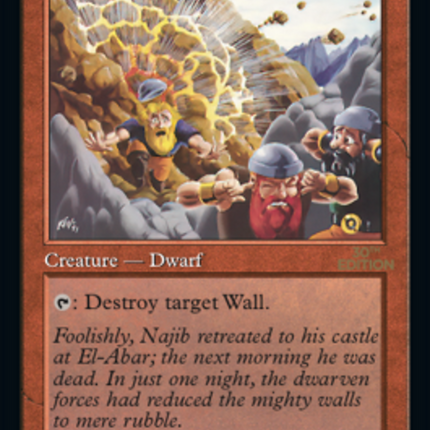 Dwarven Demolition Team (Retro) [30th Anniversary Edition]