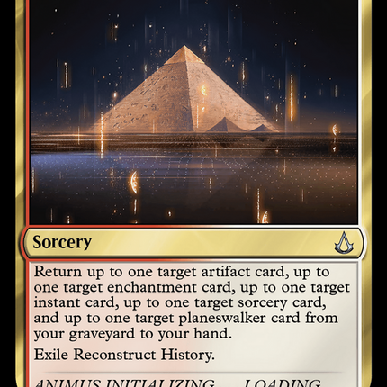 Reconstruct History [Assassin's Creed]