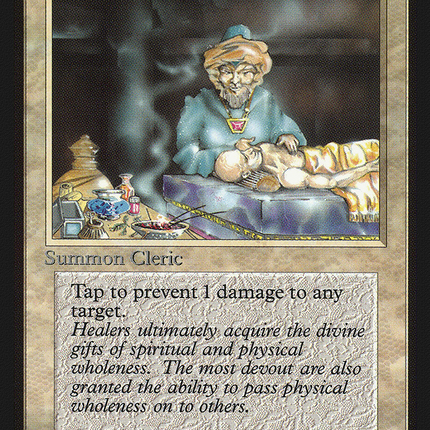 Samite Healer [Intl. Collectors' Edition]