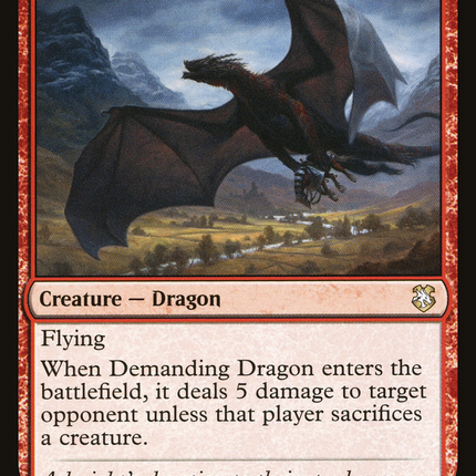 Demanding Dragon [Forgotten Realms Commander]