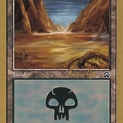 Swamp (TVDL339A) [World Championship Decks 2001]