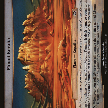 Mount Keralia [Planechase 2012 Planes] Foil