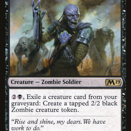 Graveyard Marshal [Core Set 2019]