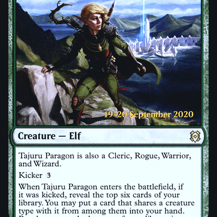 Tajuru Paragon [Zendikar Rising Promos] Prerelease Foil