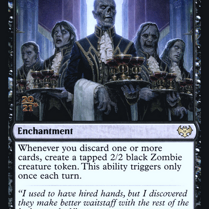 Dying to Serve [Innistrad: Crimson Vow Promos] Prerelease Foil