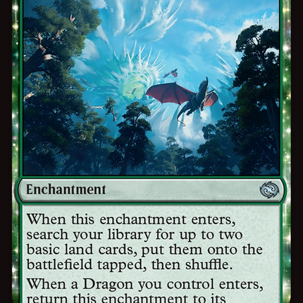 Encroaching Dragonstorm [Tarkir: Dragonstorm] Foil
