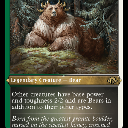 Kudo, King Among Bears [Modern Horizons 3] Etched Foil