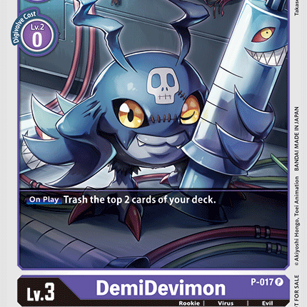 DemiDevimon [P-017] [Promotional Cards]