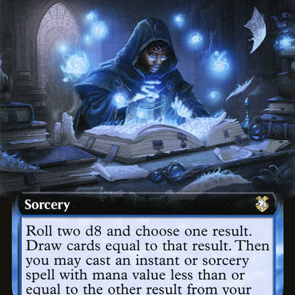 Arcane Endeavor (Extended Art) [Forgotten Realms Commander]