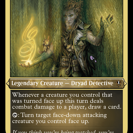 Kaust, Eyes of the Glade [Murders at Karlov Manor Commander] Etched Foil