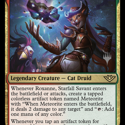 Roxanne, Starfall Savant [Outlaws of Thunder Junction Promos] Foil