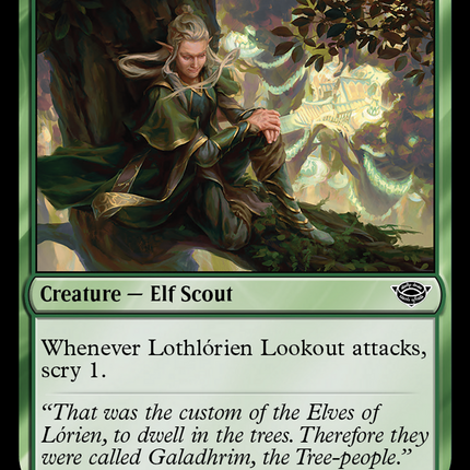 Lothlórien Lookout [The Lord of the Rings: Tales of Middle-earth]