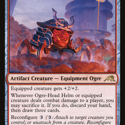 Ogre-Head Helm [Kamigawa: Neon Dynasty Promos]