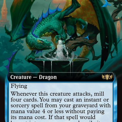Diviner of Mist (Extended Art) [Commander: Tarkir: Dragonstorm]