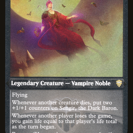 Sengir, the Dark Baron [Commander Legends] Etched Foil