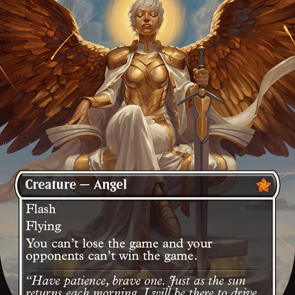 Herald of Eternal Dawn (Borderless) [Foundations] Foil