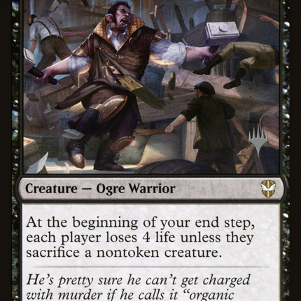 Bellowing Mauler [New Capenna Commander Promos] Foil