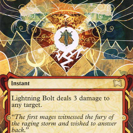 Lightning Bolt (Showcase) [Strixhaven Mystical Archive]