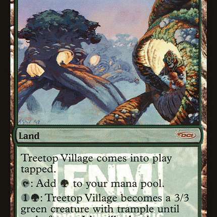 Treetop Village [Friday Night Magic 2004] Foil