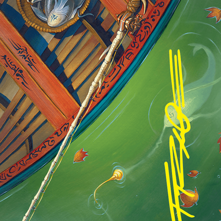 Fishing Pole // Fishing Pole (Borderless) [Foundations Art Series]