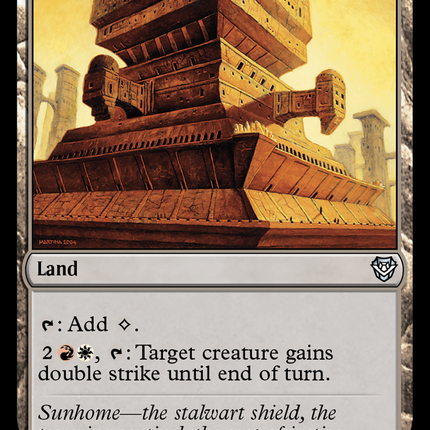 Sunhome, Fortress of the Legion [Outlaws of Thunder Junction Commander]