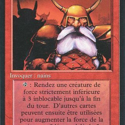 Dwarven Warriors - Guerriers nains  [Foreign Black Border]