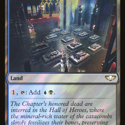 Darkwater Catacombs [Warhammer 40,000 Commander] Surge Foil