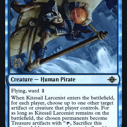 Kitesail Larcenist [The Lost Caverns of Ixalan Promos] Prerelease Foil