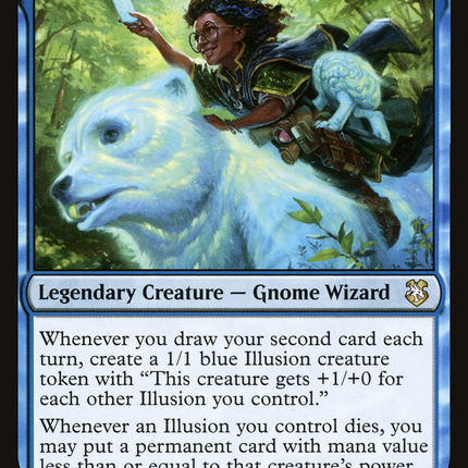 Minn, Wily Illusionist [Forgotten Realms Commander]