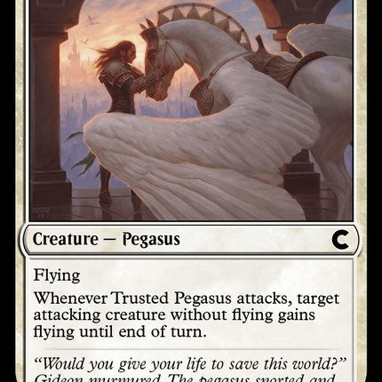 Trusted Pegasus [Ravnica: Clue Edition]