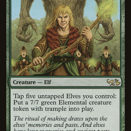 Voice of the Woods [Duel Decks: Elves vs. Goblins] Foil
