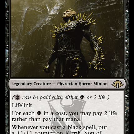 K'rrik, Son of Yawgmoth [Modern Horizons 3] Foil