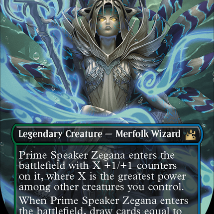 Prime Speaker Zegana (Borderless) [Ravnica Remastered]