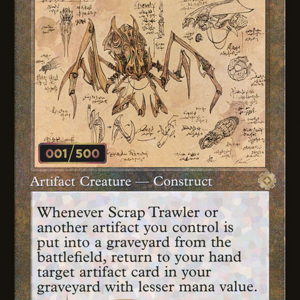 Scrap Trawler (Retro) [The Brothers' War Retro Artifacts] Serialized Foil